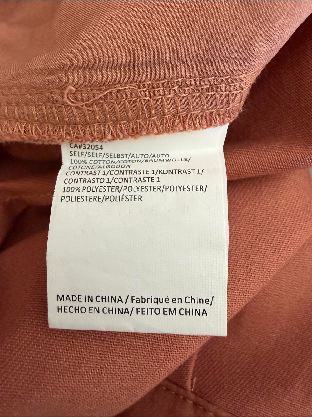 Anthropologie Tiny Ulysses Pants in Coral Small NWT - Picture 9 of 11